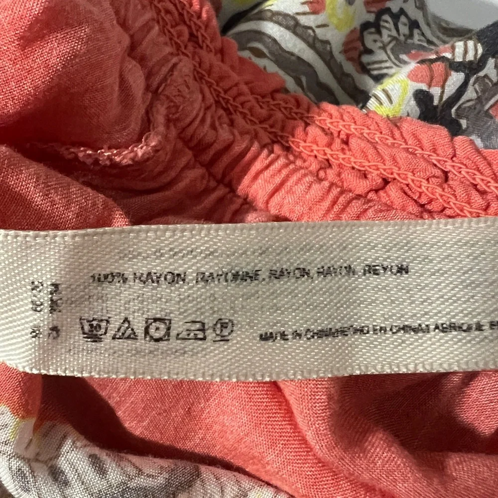 Anthropologie E By Eloise Mixed Print‎ Boho Wide Leg Size Small